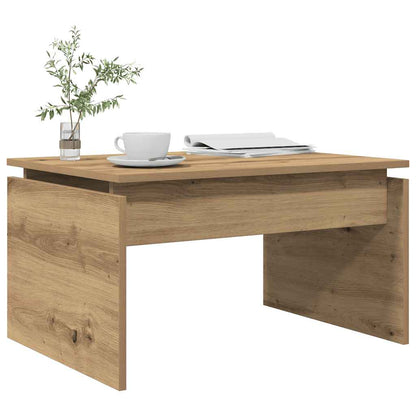 Mesa De Centro Madera De Ingeniería 68X50X38 Cm