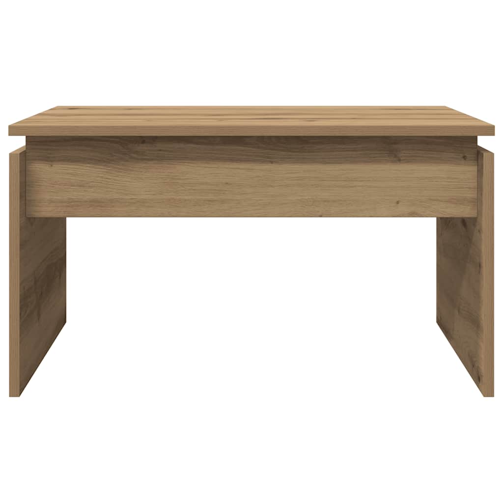 Mesa De Centro Madera De Ingeniería 68X50X38 Cm