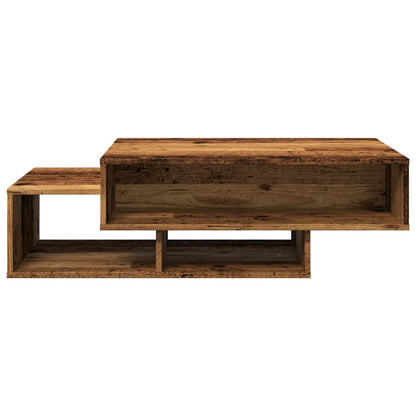 Mesa De Centro Madera De Ingeniería Envejecida 105X55X32 Cm