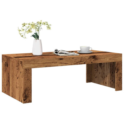 Mesa De Centro Madera De Ingeniería 102X50X35 Cm