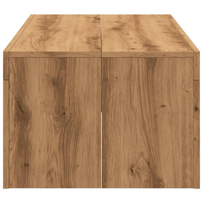 Mesa De Centro Madera De Ingeniería 102X50X35 Cm