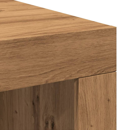 Mesa De Centro Madera De Ingeniería 102X50X35 Cm