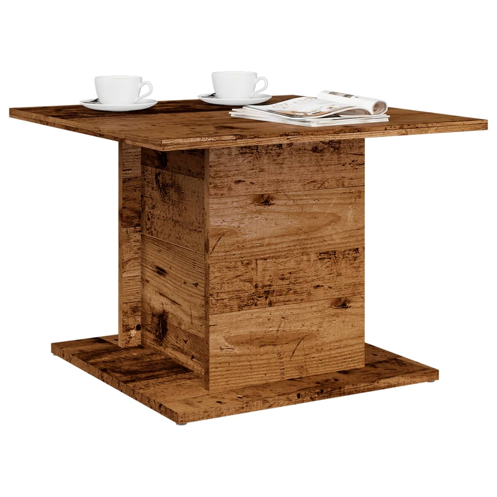Mesa De Centro Madera Ingeniería 55,5X55,5X40 Cm