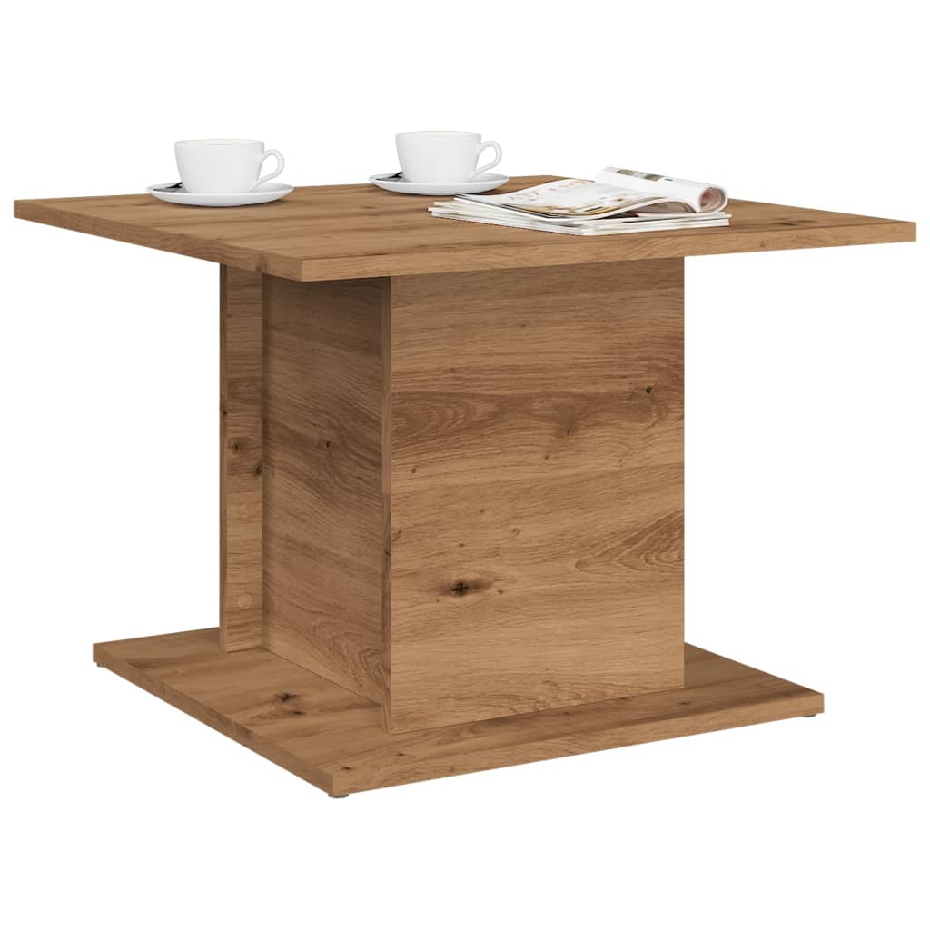 Mesa De Centro Madera Ingeniería 55,5X55,5X40 Cm
