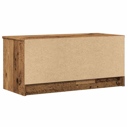 Mueble Para Tv Madera Contrachapada Envejecida 80X35X36,5 Cm