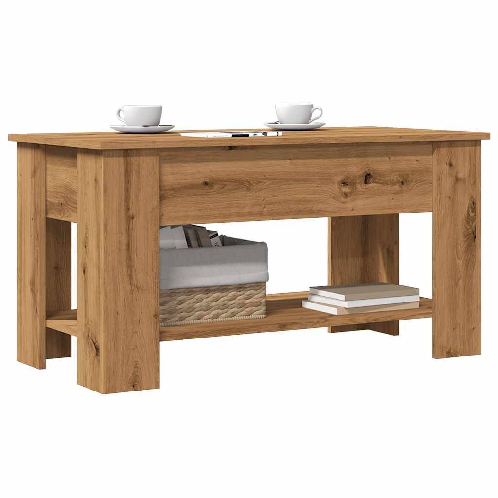 Mesa De Centro Madera De Ingeniería