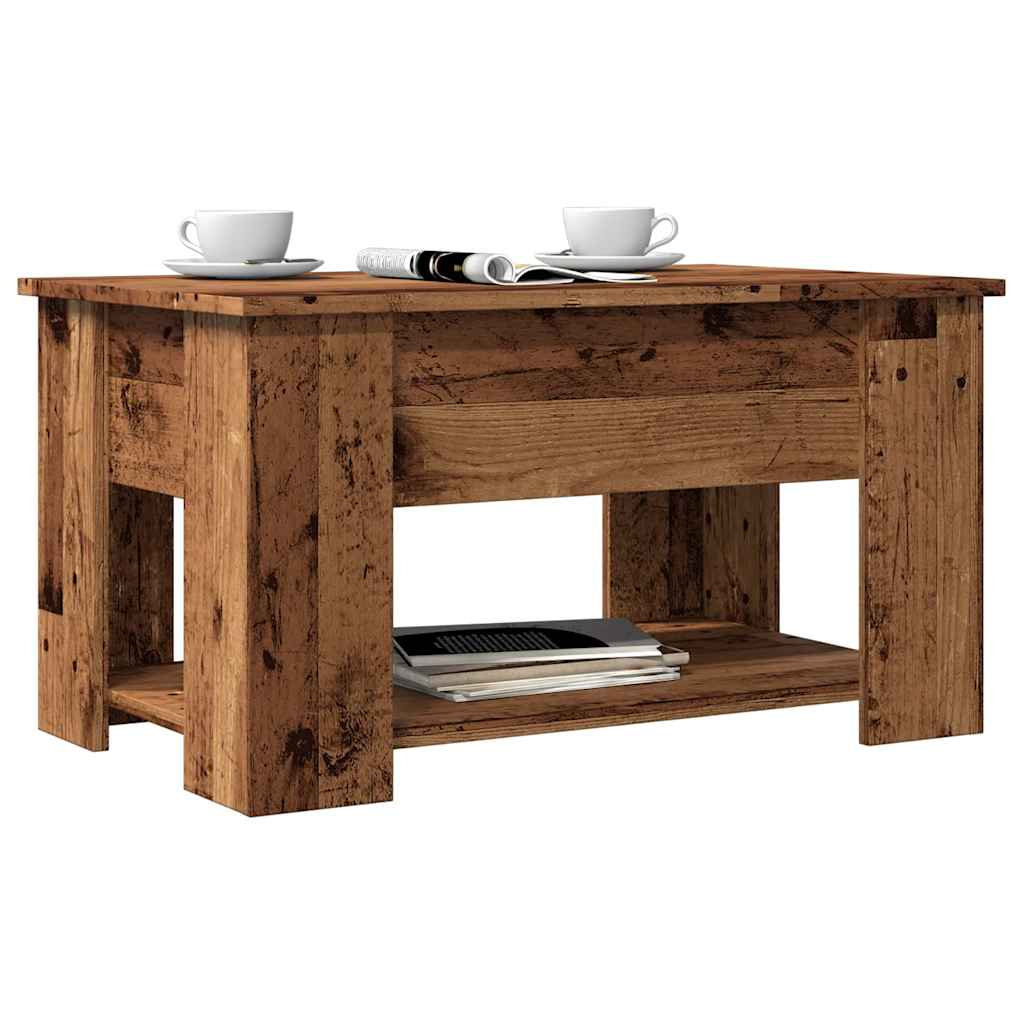 Mesa De Centro Madera De Ingeniería