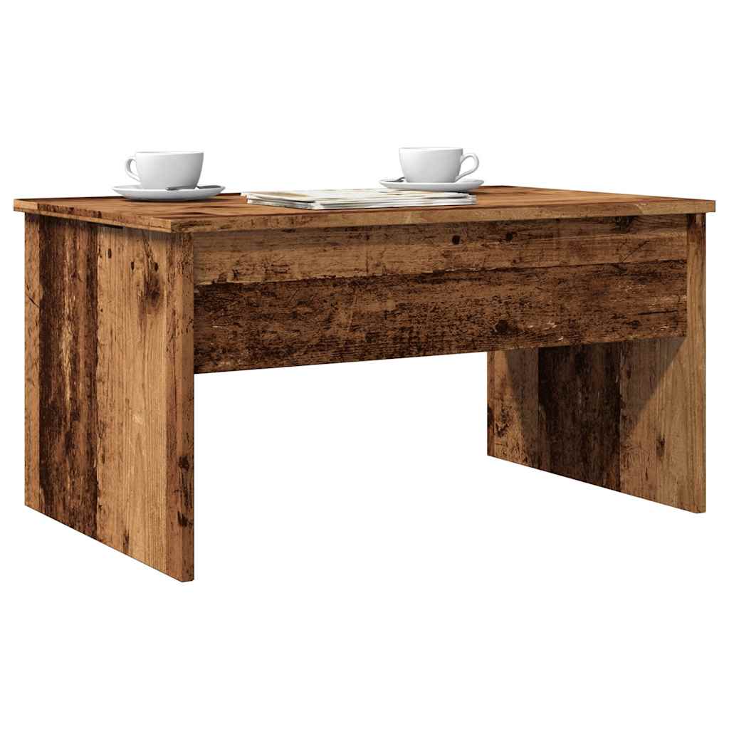 Mesa De Centro Madera Ingeniería 80X50,5X41,5 Cm