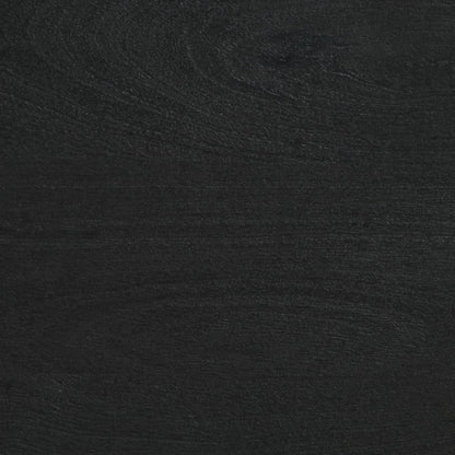 Mesa De Centro Madera Contrachapada Negro 80X50X40 Cm