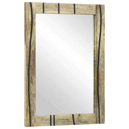 Espejo De Baño Rectangular Con Espejo 50 X 2,5 X 70 Cm