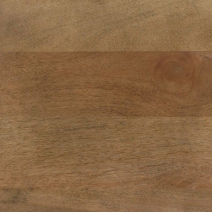 Espejo De Pared Madera De Nogal Marrón 70 X 50 Cm Rectangular