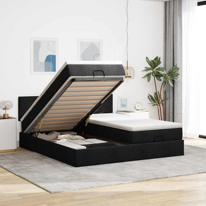 Estructura Cama Otomana Colchones Tela 200X200Cm