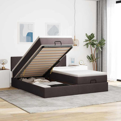 Estructura Cama Otomana Colchones Tela 200X200Cm
