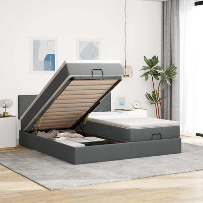 Estructura Cama Otomana Colchones Tela 200X200Cm