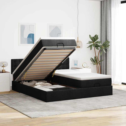 Estructura Cama Otomana Colchones Tela 200X200Cm
