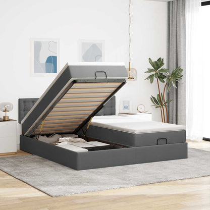 Estructura Cama Otomana Colchones Tela 200X200Cm