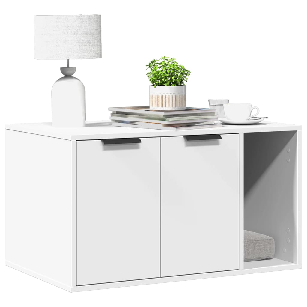 Mueble Arenero Para Gatos Madera