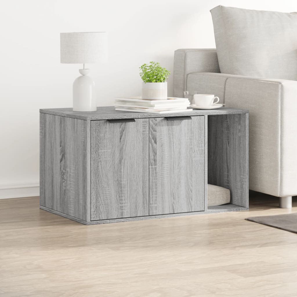 Mueble Arenero Para Gatos Madera