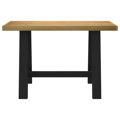 Escritorio Noain Patas En A Madera Maciza Pino 120X50X75 Cm