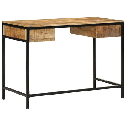 Escritorio Con Cajón Con Almacenamiento Marrón 105 X 50 X 75 Cm