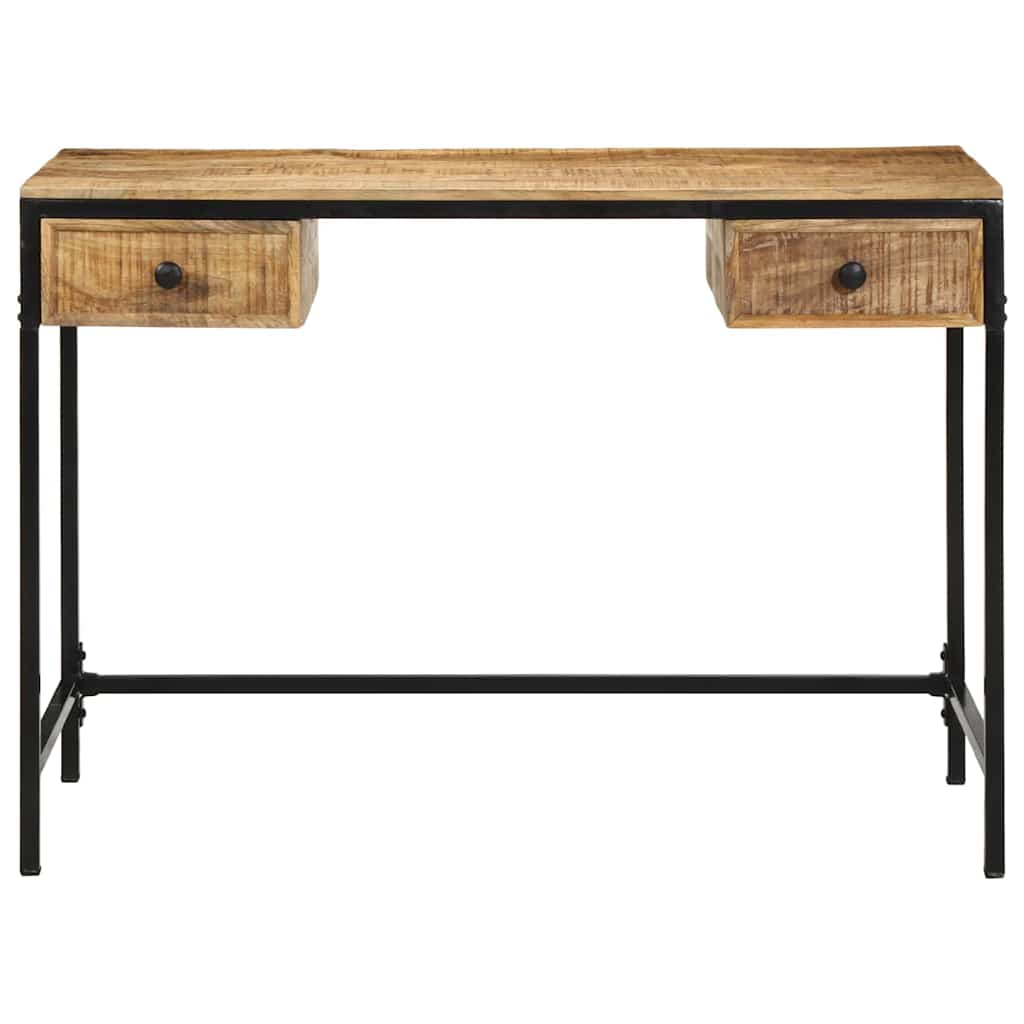 Escritorio Con Cajón Con Almacenamiento Marrón 105 X 50 X 75 Cm