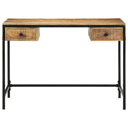 Escritorio Con Cajón Con Almacenamiento Marrón 105 X 50 X 75 Cm