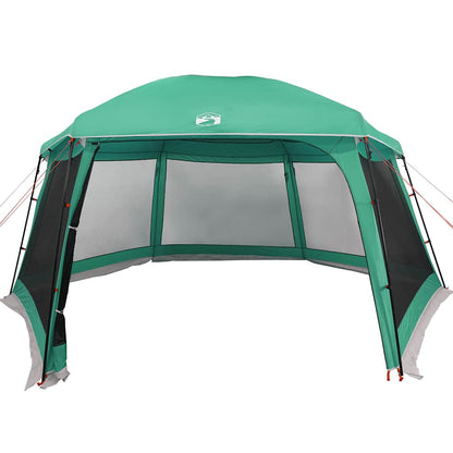 Carpa Para Piscina Con Desmontables Y Paredes Verde