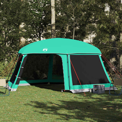 Carpa Para Piscina Con Desmontables Y Paredes Verde