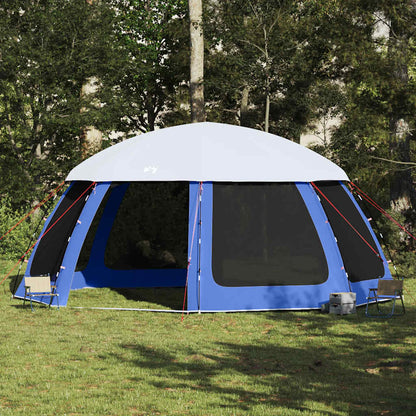 Carpa Para Piscina Con Desmontables Y Paredes Azul