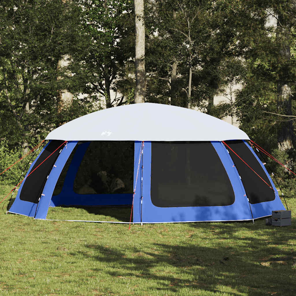 Carpa Para Piscina Con Desmontables Y Paredes Azul