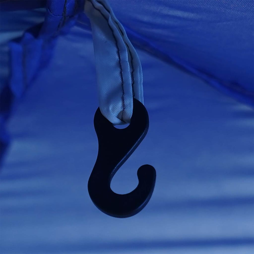 Tienda De Piscina Con Techo Azul Azure