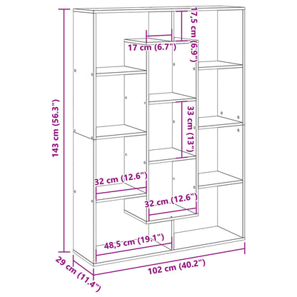 Estantería De Madera De Ingeniería