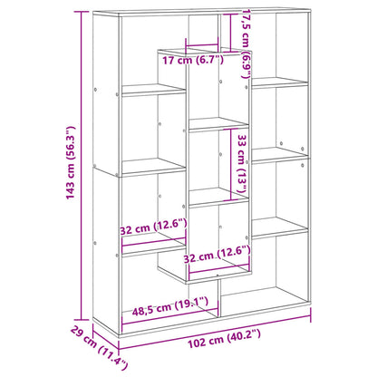 Estantería Madera De Ingeniería
