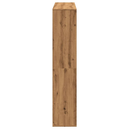 Estantería Madera De Ingeniería Roble Artisian 132X29X141,5 Cm