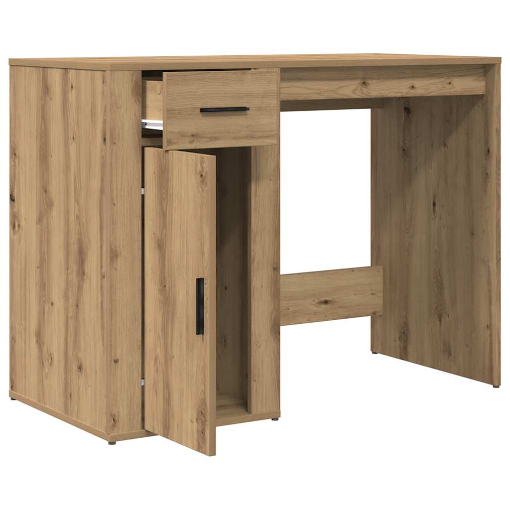 Escritorio De Madera De Ingeniería 100X49X75 Cm