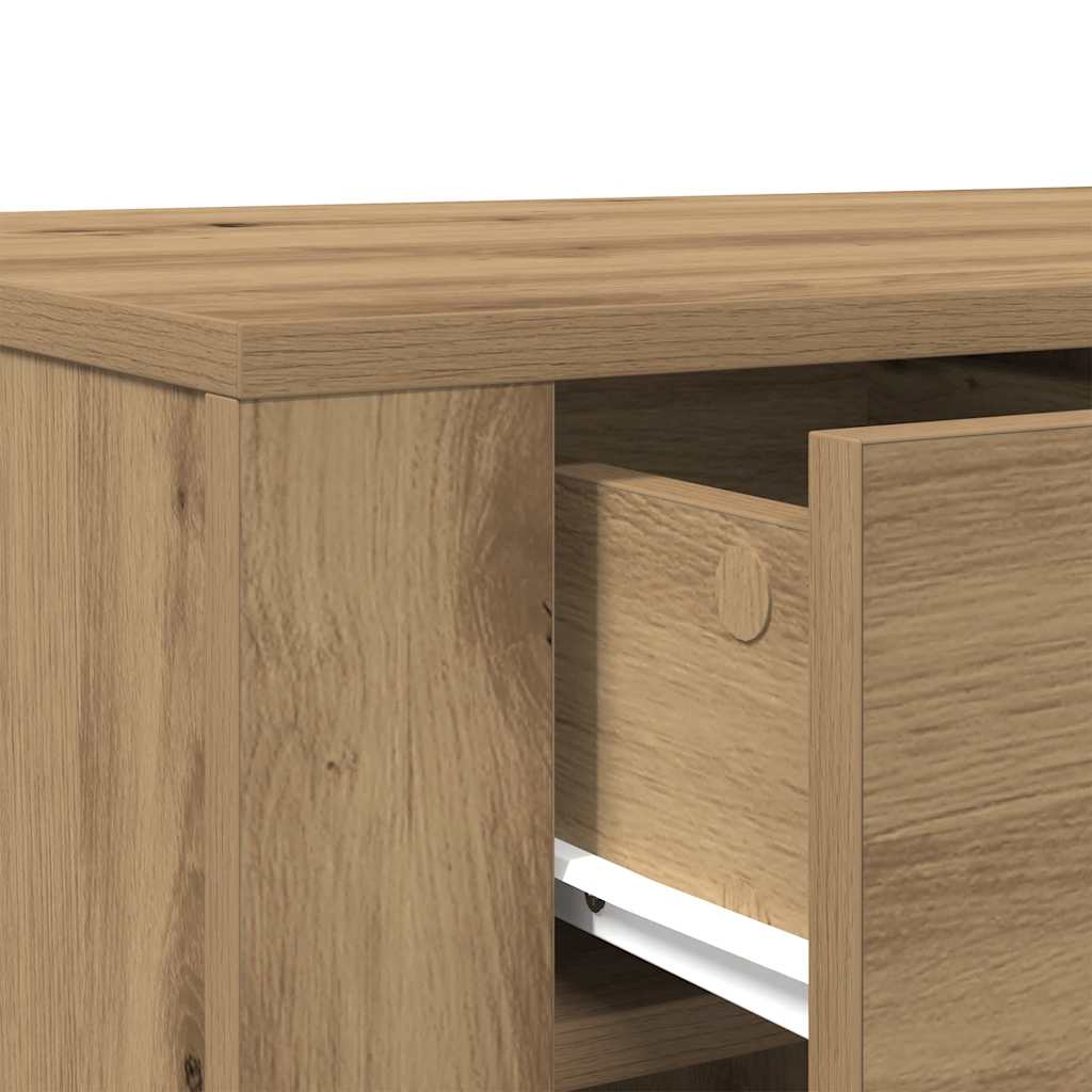 Escritorio De Madera De Ingeniería 100X49X75 Cm