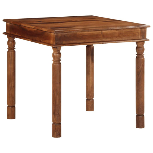 Mesa De Comedor Madera Maciza De Acacia