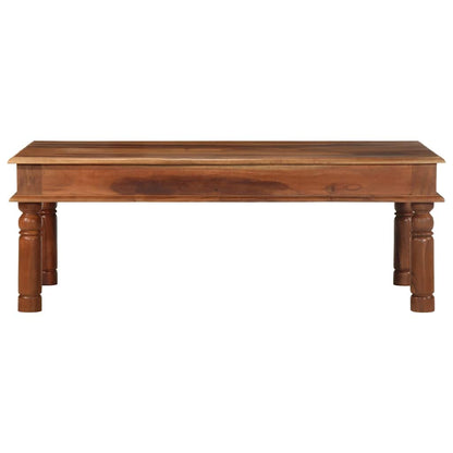 Mesa De Centro De Madera Maciza Acacia
