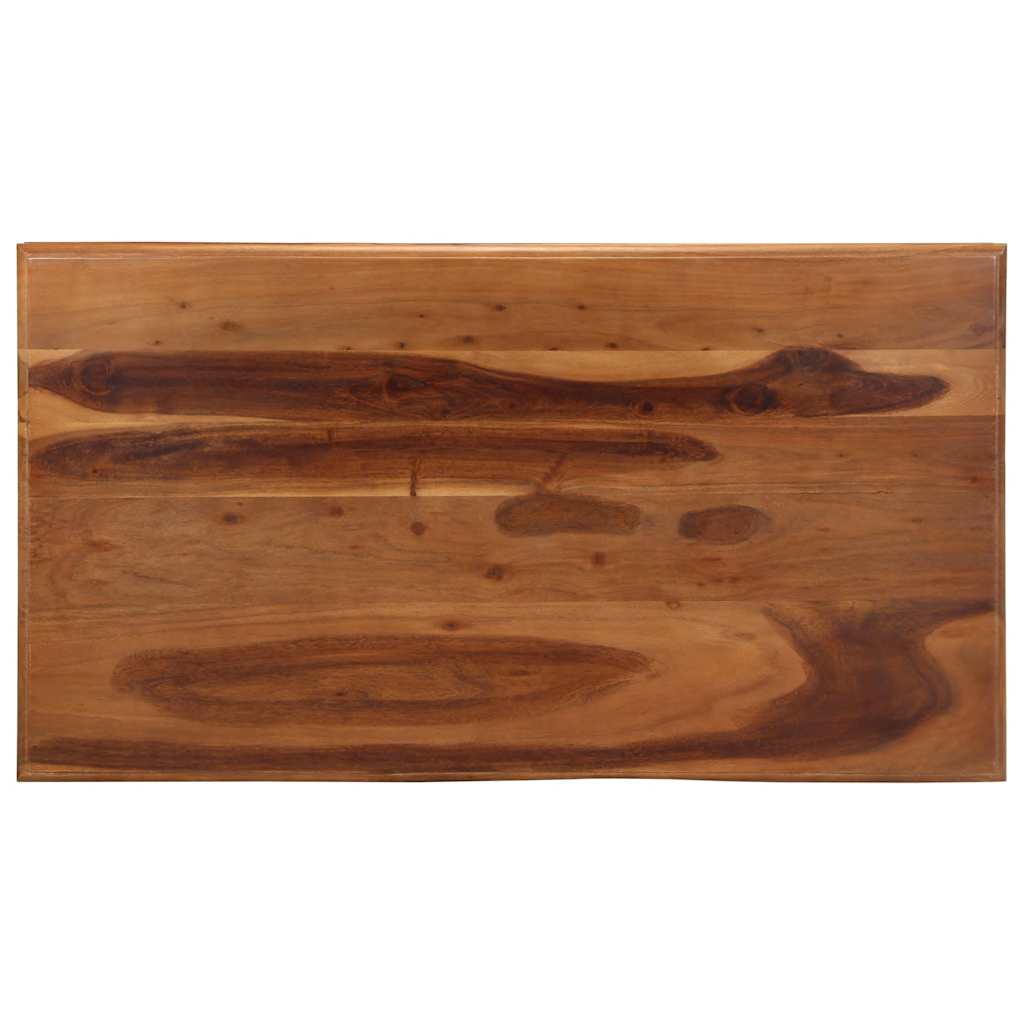 Mesa De Centro De Madera Maciza Acacia