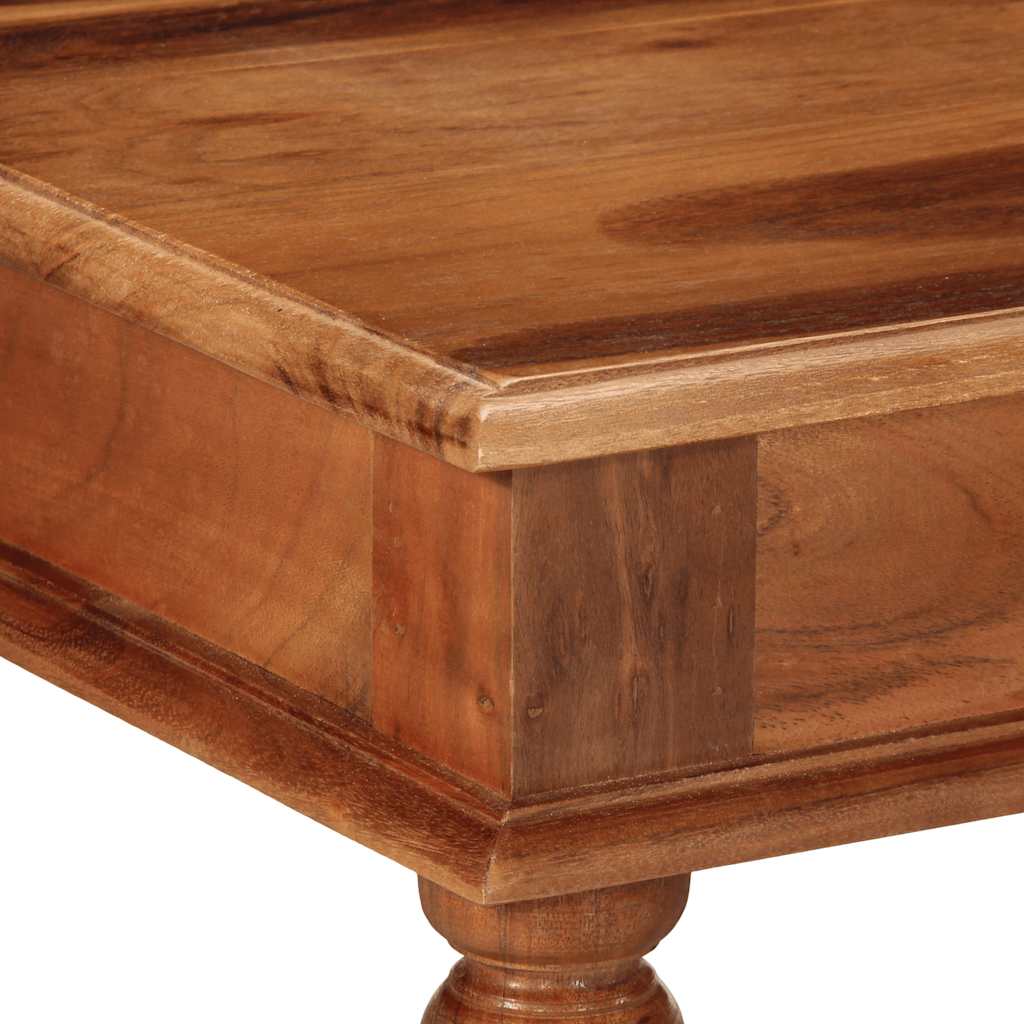Mesa De Centro De Madera Maciza Acacia