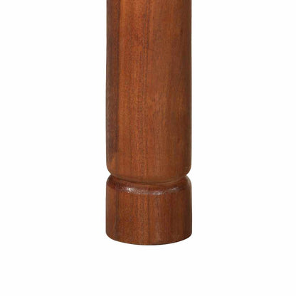 Mesa De Centro De Madera Maciza Acacia