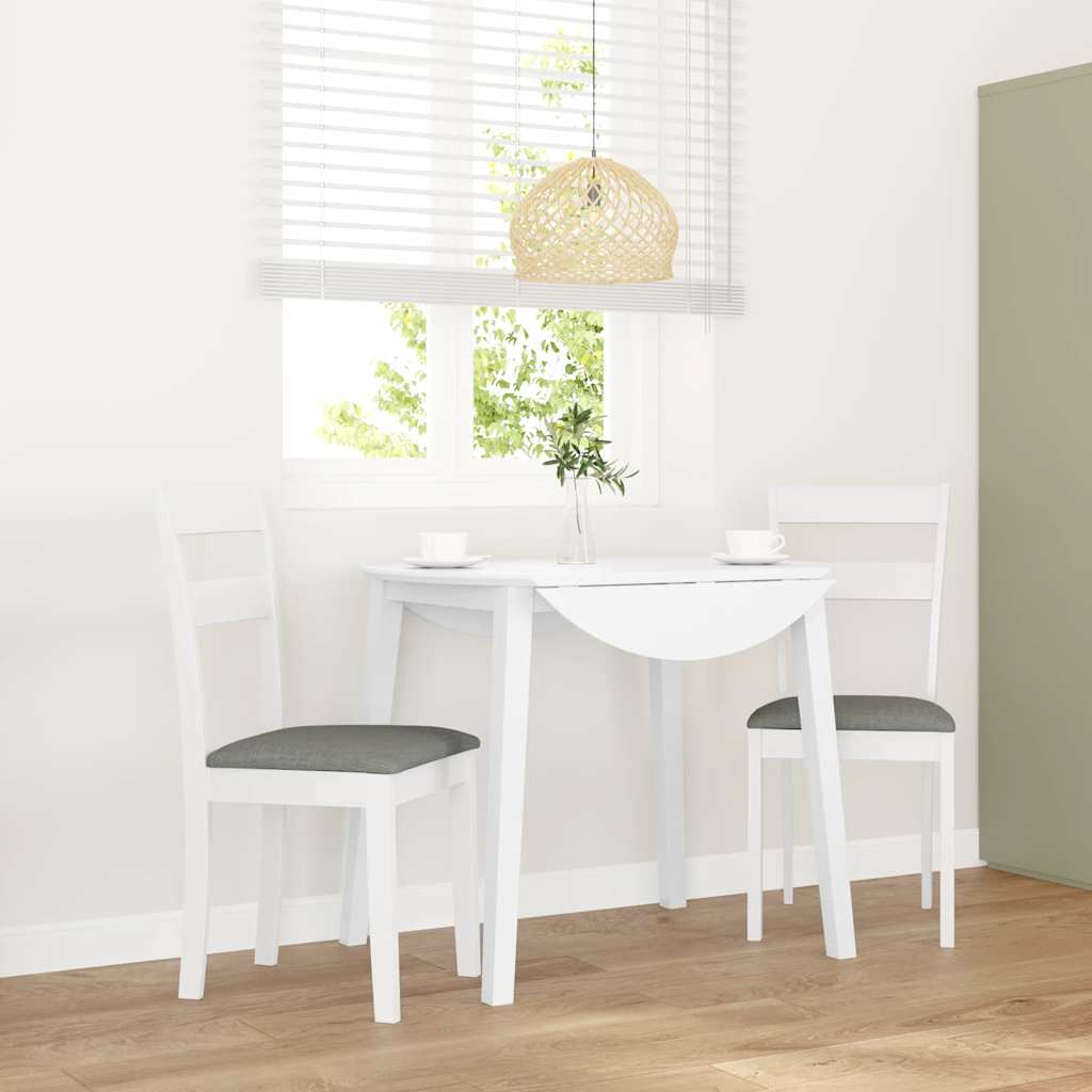 Sillas De Comedor Con Cojines 2 Uds Madera Maciza Marrón Caucho