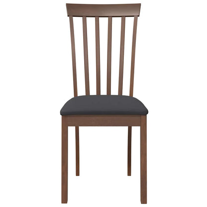 Sillas De Comedor Con Cojines 2 Uds Madera Maciza Marrón Caucho