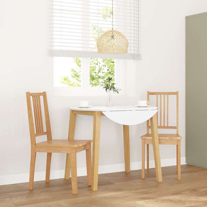 Sillas De Comedor Con Cojines De Madera Maciza 2 Unidades