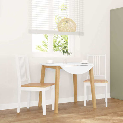 Sillas De Comedor Con Cojines De Madera Maciza 2 Unidades