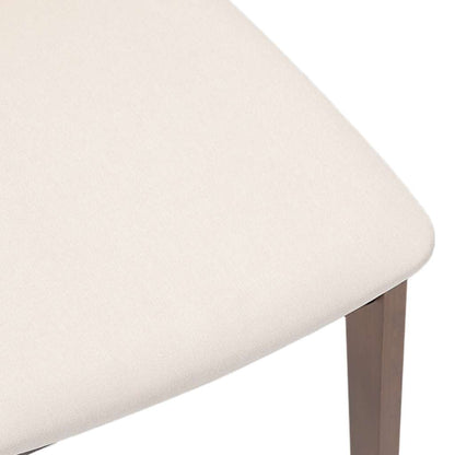 Sillas De Comedor Con Cojines 2 Uds Madera Maciza Marrón Caucho