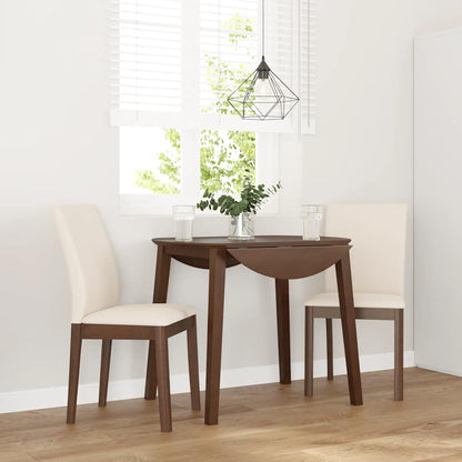 Sillas De Comedor Con Cojines 2 Uds Madera Maciza Caucho