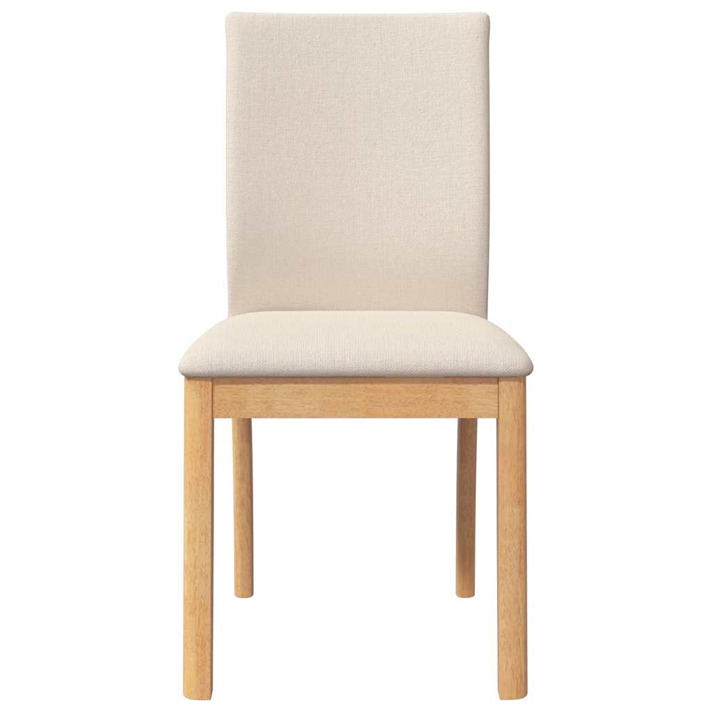 Sillas De Comedor Con Cojines 2 Uds Madera Maciza Caucho