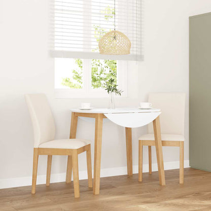 Sillas De Comedor Con Cojines 2 Uds Madera Maciza Caucho