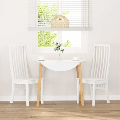 Sillas De Comedor 2 Unidades Madera Maciza De Caucho